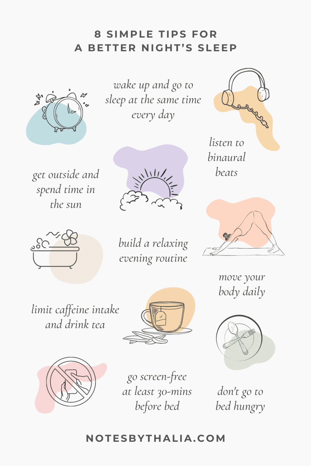 Picture of: Back To Basics;  Ways To Practice Wellness Daily  Notes by Thalia