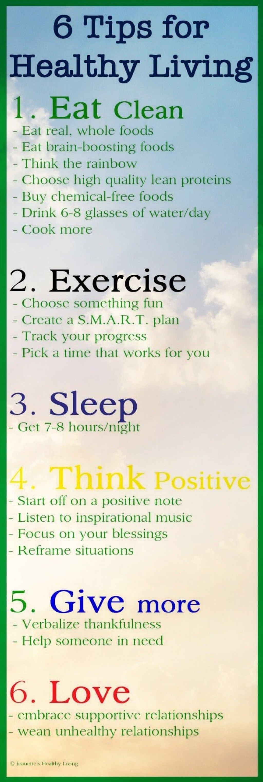 Picture of: Easy Tips for Improving Physical and Mental Health – Jeanette’s