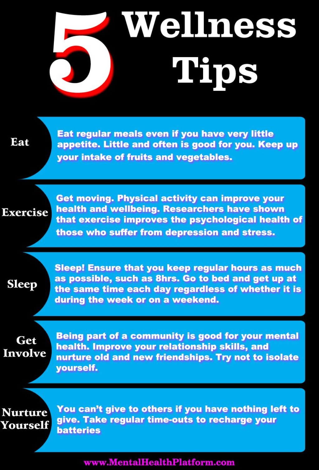 Picture of: Five Wellness Tips: #wellbeing #wellness #healthyliving