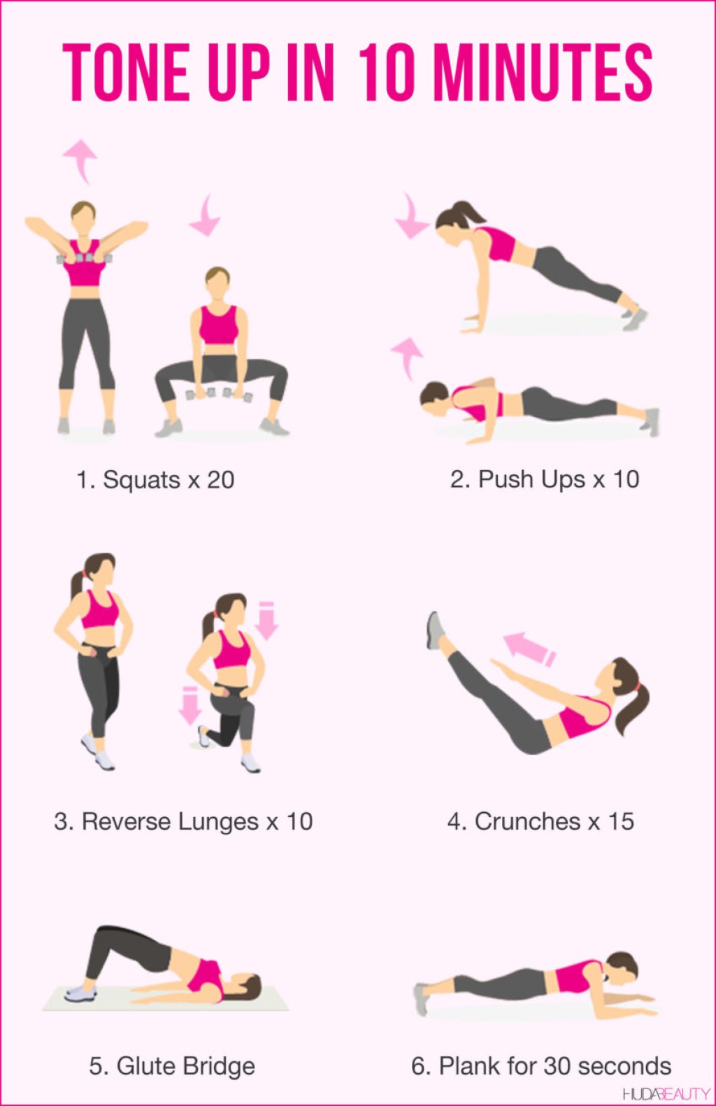 Picture of: Lazy Girl’s Guide: Super Easy Tone Up &  Min Booty Workout