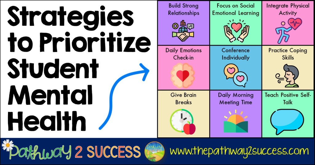 Picture of: Strategies to Prioritize Student Mental Health – The Pathway  Success